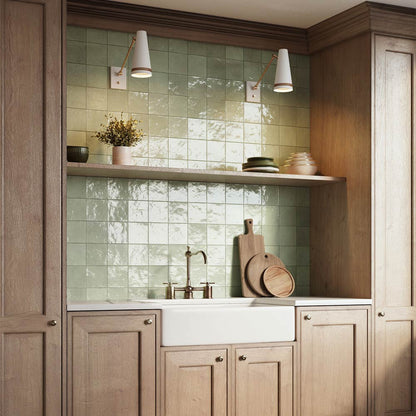 Brickell Wall Light in kitchen.