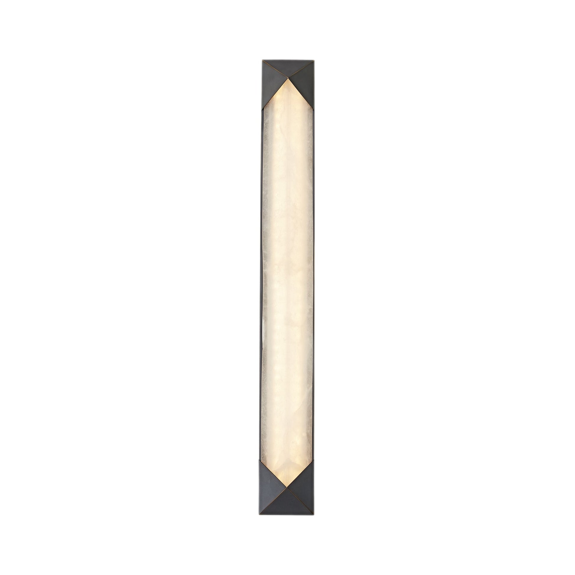 Caesar LED Vanity Wall Light in Urban Bronze.