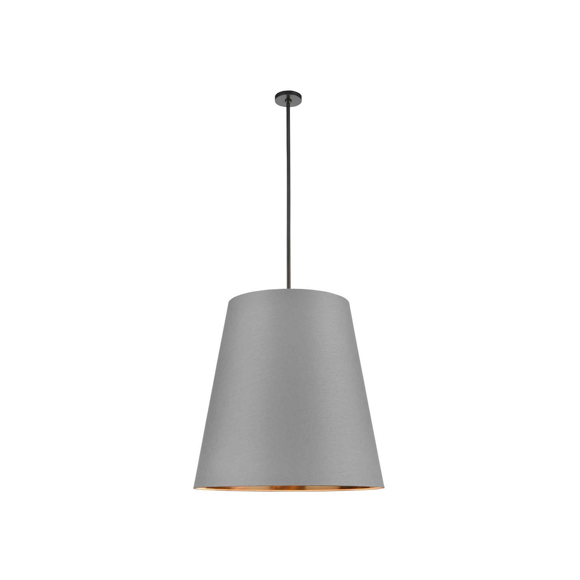 Calor Pendant Light in Urban Bronze/Gray (Small).