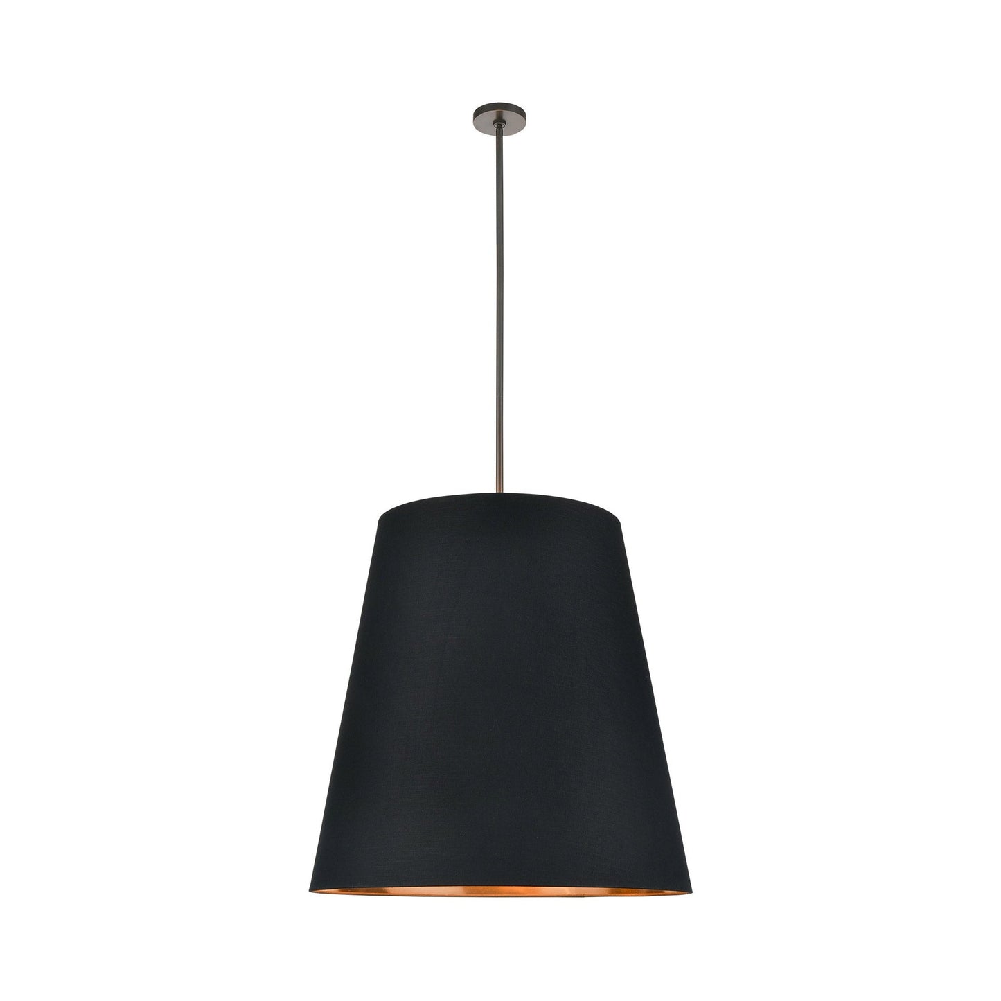 Calor Pendant Light in Urban Bronze/Black (Large).