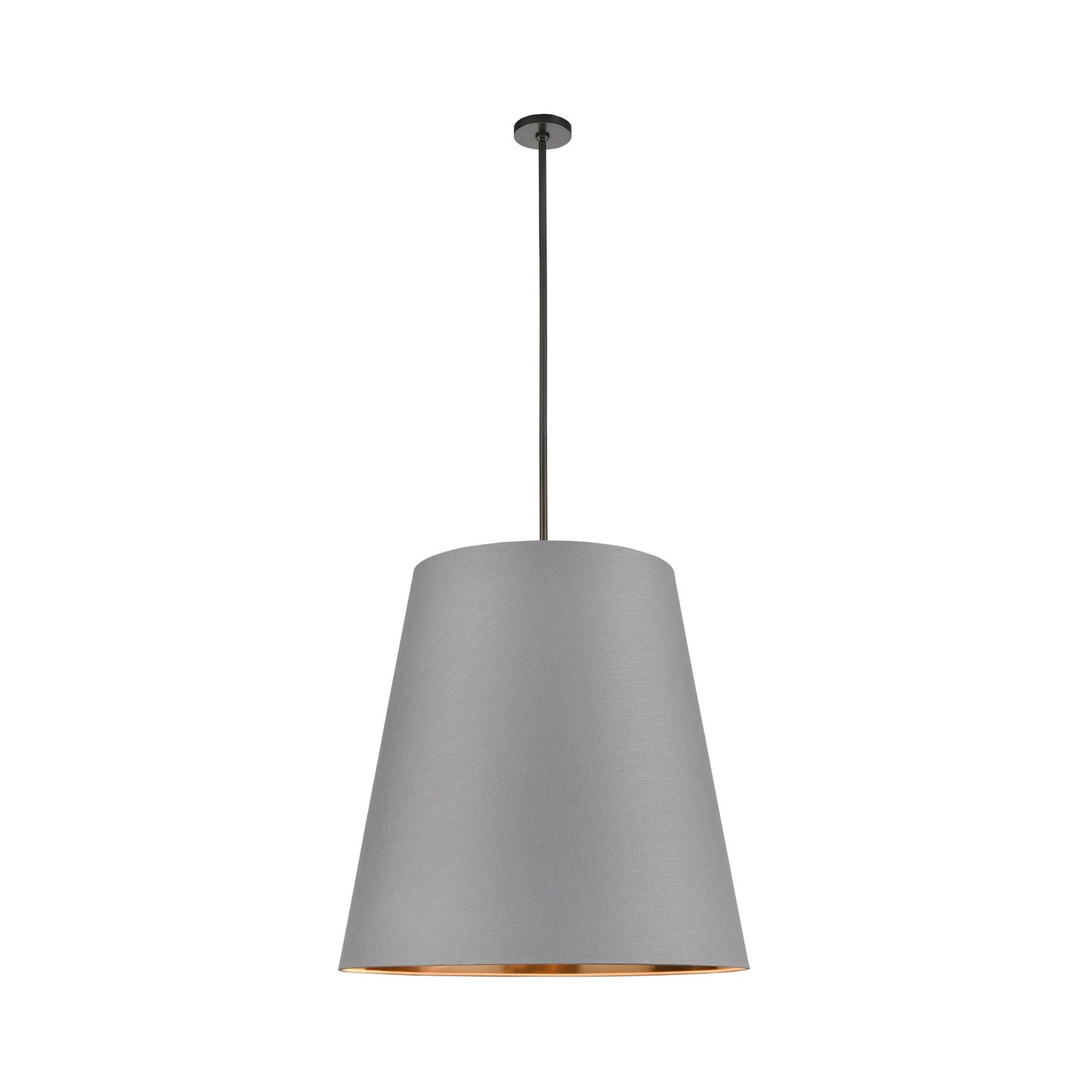 Calor Pendant Light in Urban Bronze/Gray (Large).