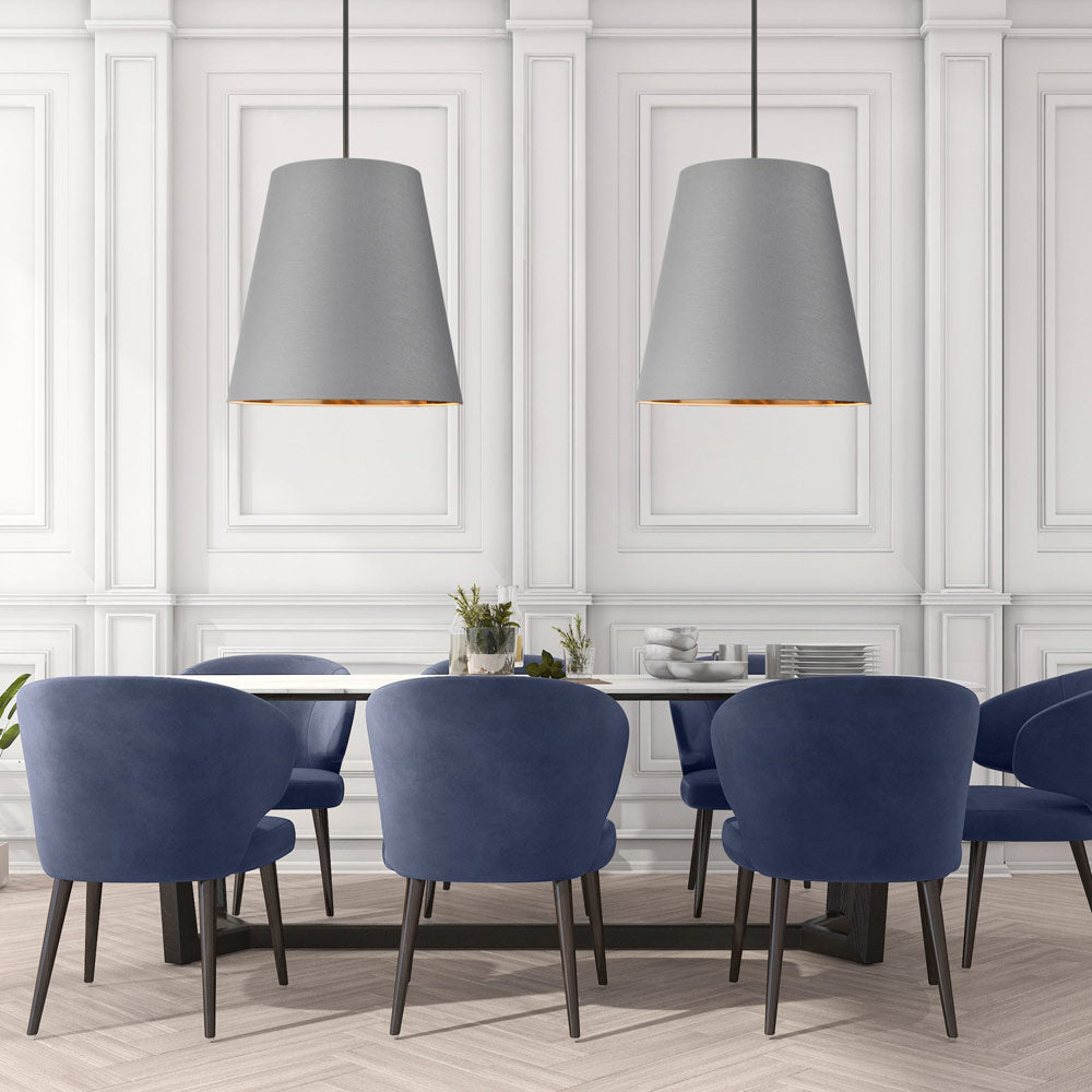 Calor Pendant Light in living room.