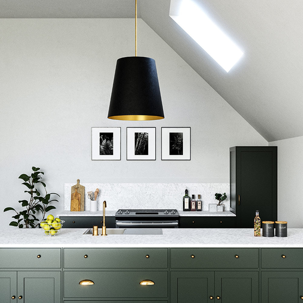 Calor Pendant Light in kitchen.