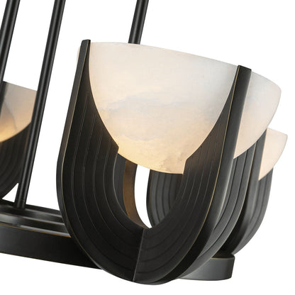 Colette LED Chandelier in Detail.