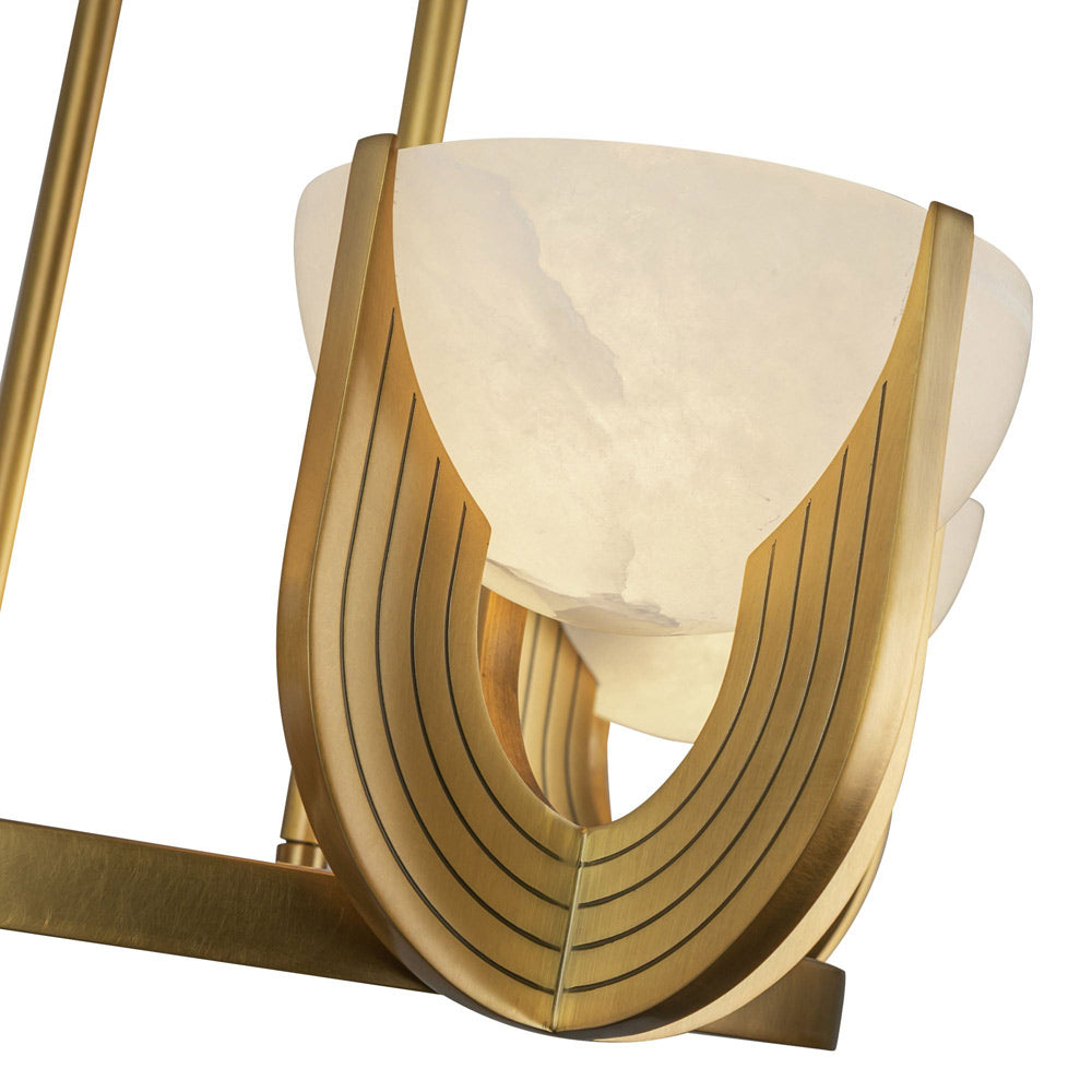 Colette LED Chandelier in Detail.