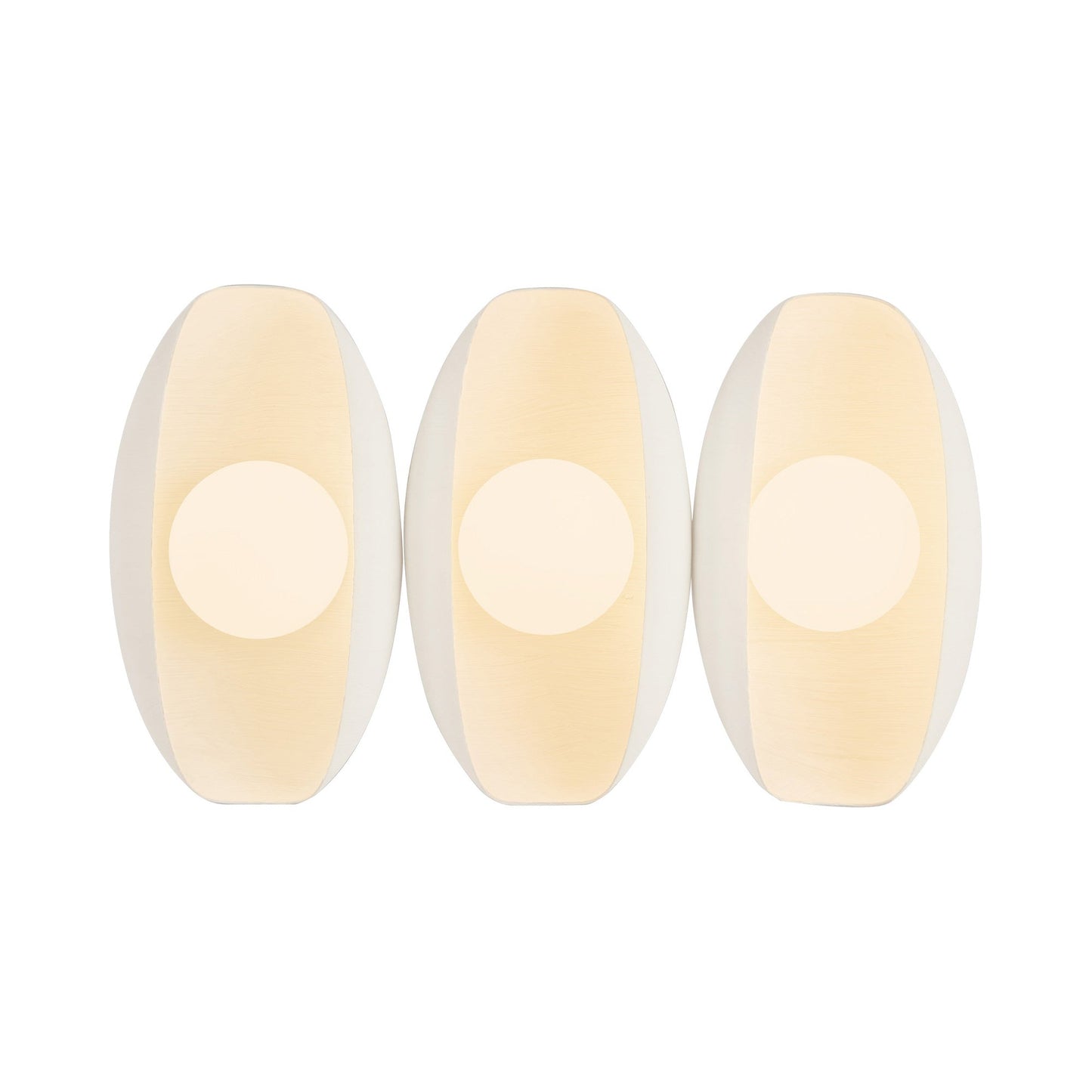 Cortez LED Bath Vanity Light in Antique White (15.38-Inch).