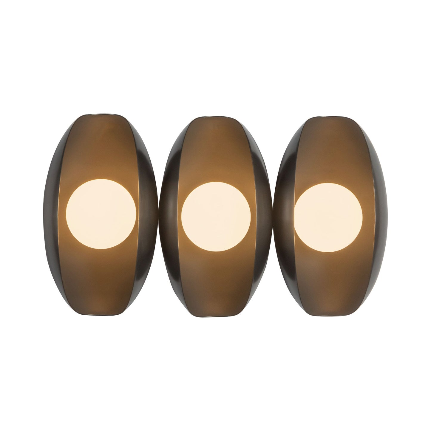 Cortez LED Bath Vanity Light in Urban Bronze (15.38-Inch).