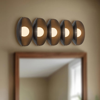 Cortez LED Bath Vanity Light in Detail.