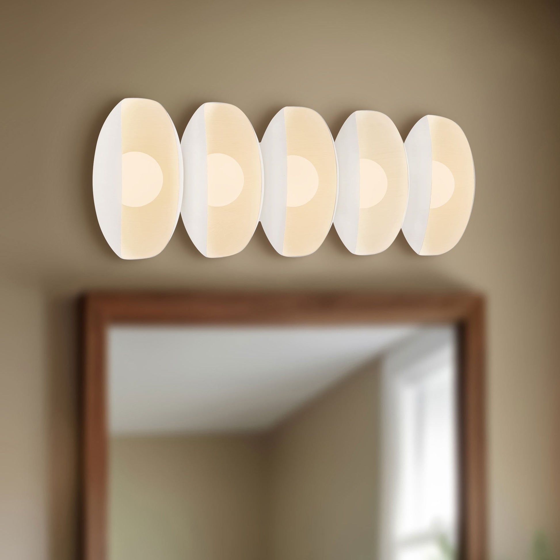 Cortez LED Bath Vanity Light in Detail.