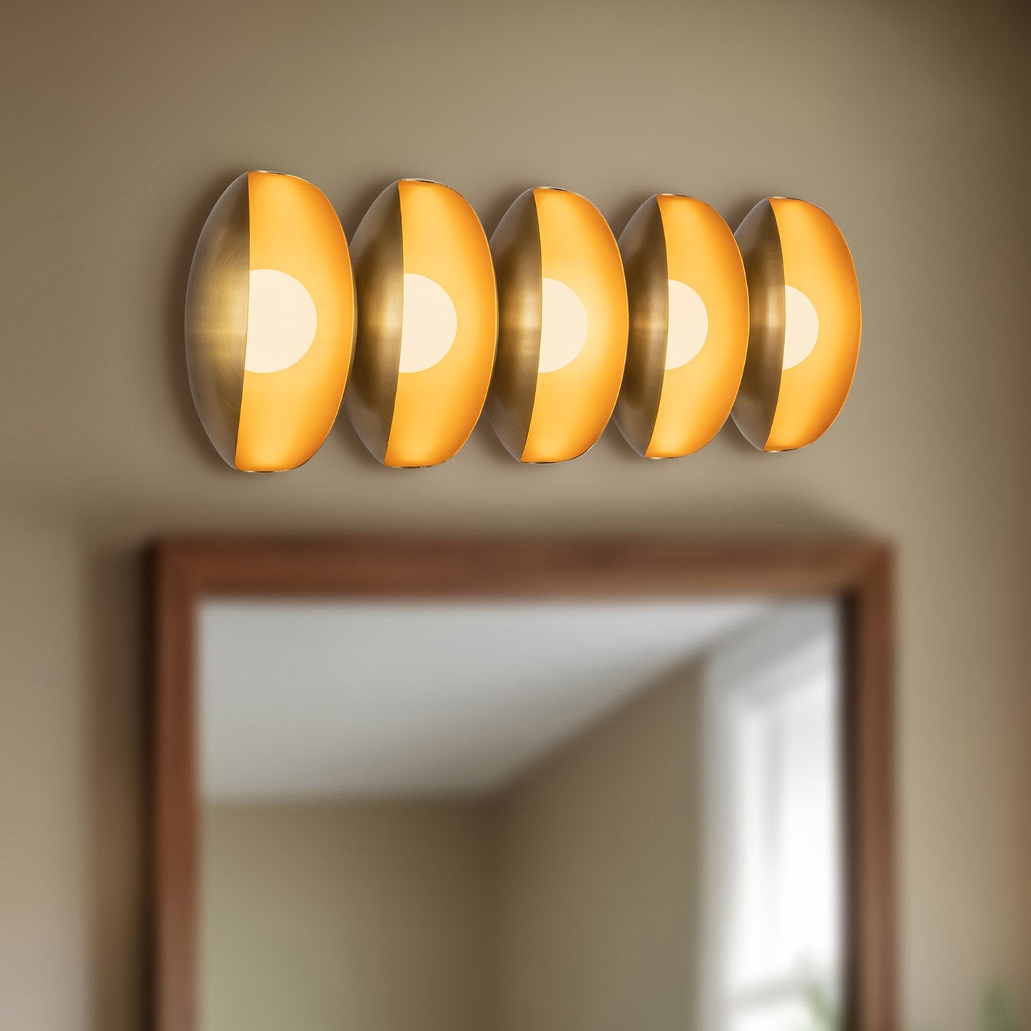 Cortez LED Bath Vanity Light in Detail.