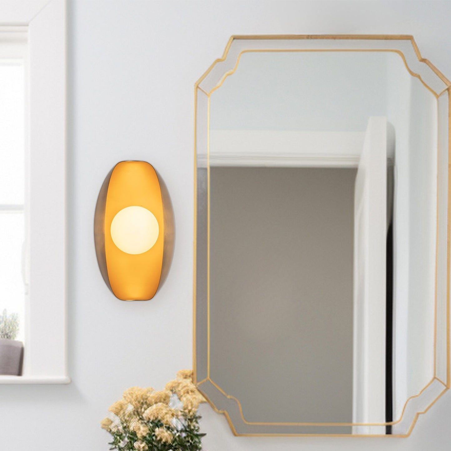 Cortez LED Bath Wall Light in Detail.