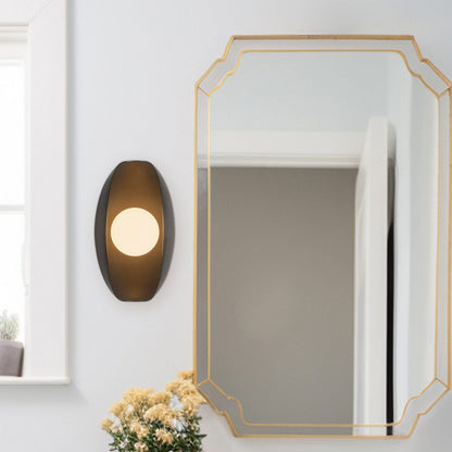 Cortez LED Bath Wall Light in Detail.