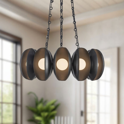 Cortez LED Chandelier in Detail.