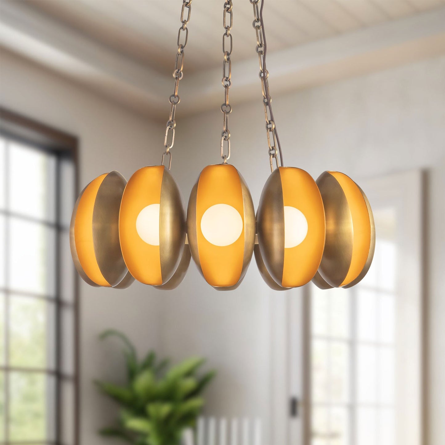 Cortez LED Chandelier in Detail.