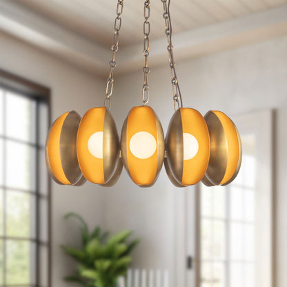 Cortez LED Chandelier in Detail.