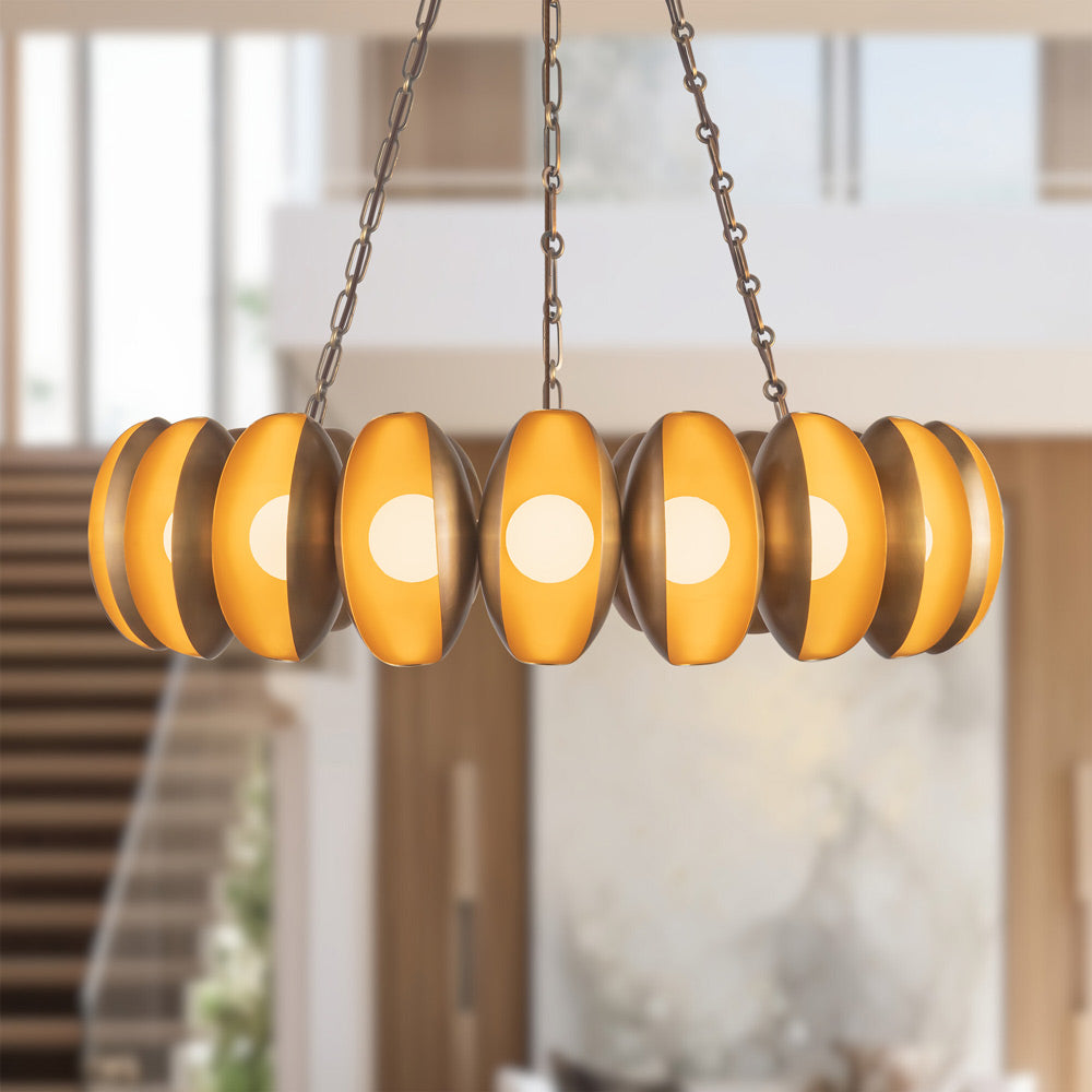 Cortez LED Chandelier in Detail.