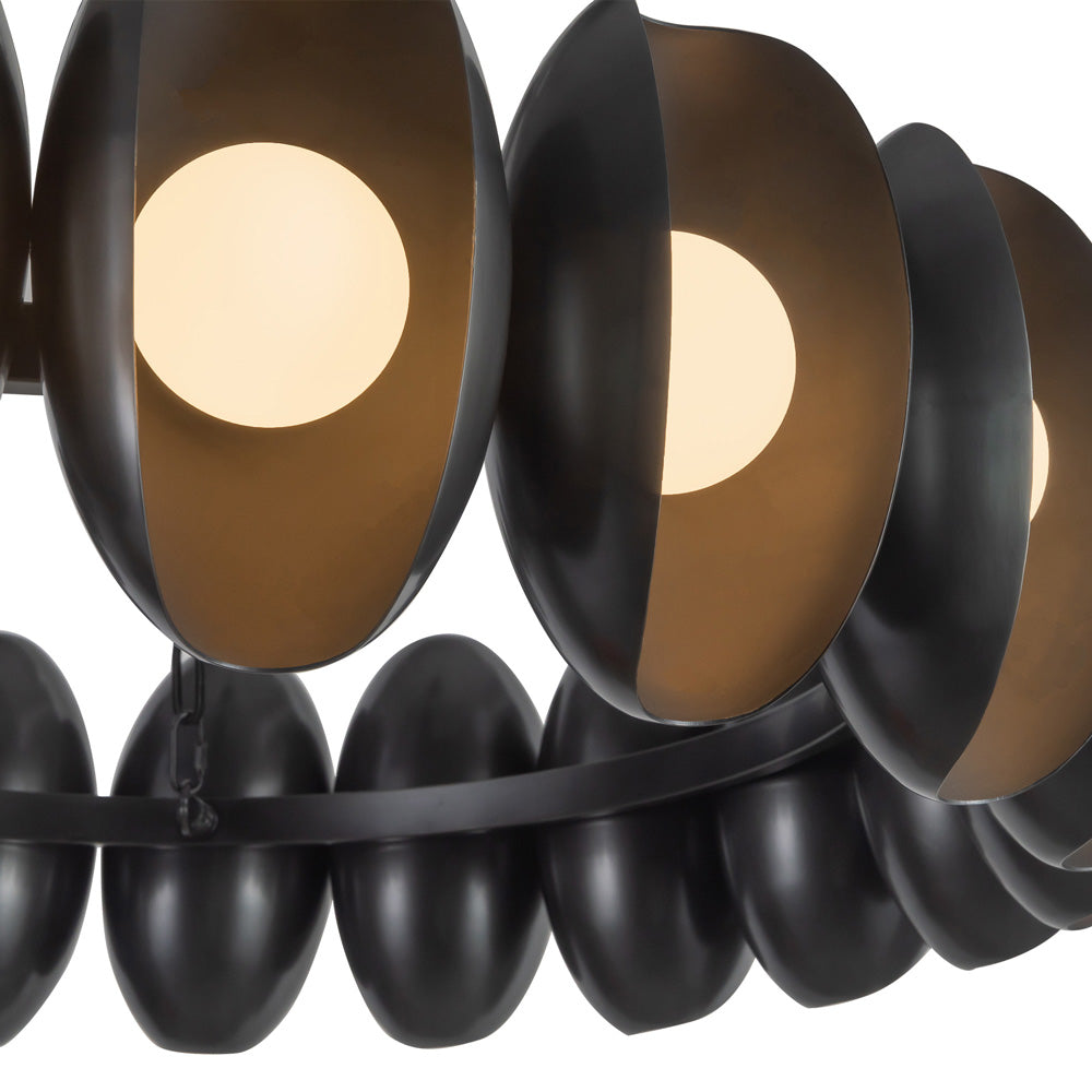 Cortez LED Chandelier in Detail.
