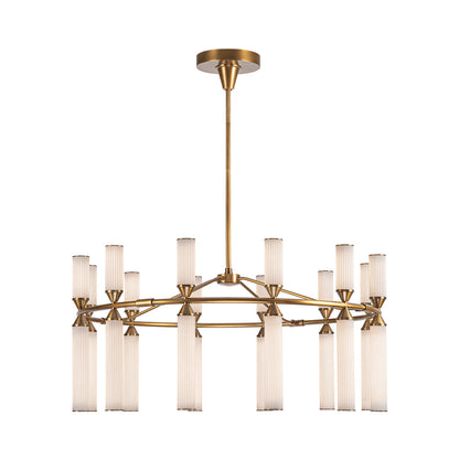Edwin LED Chandelier in Vintage.