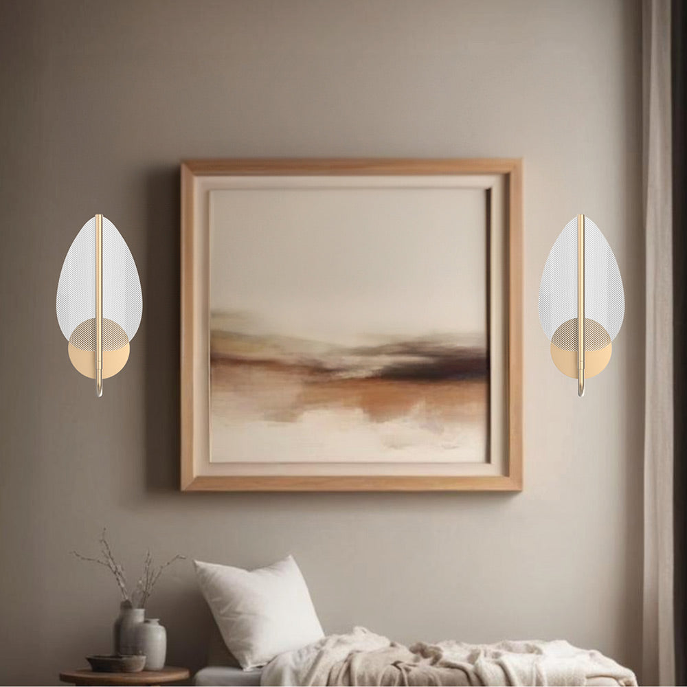 Flora LED Wall Light in living room.