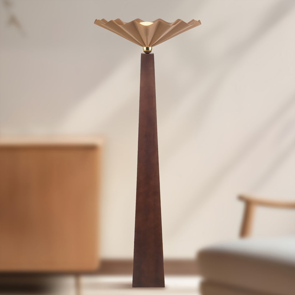 Furrow Floor Lamp in Detail.