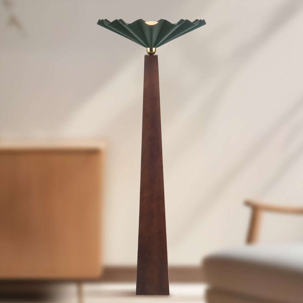 Furrow Floor Lamp in Detail.