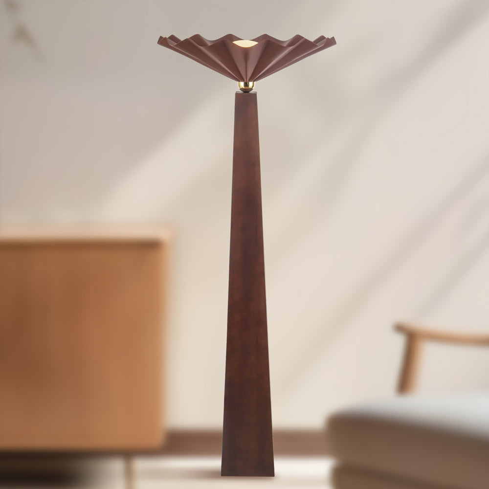 Furrow Floor Lamp in Detail.