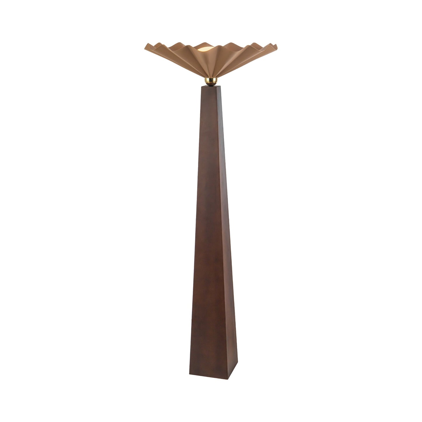 Furrow Floor Lamp in Detail.