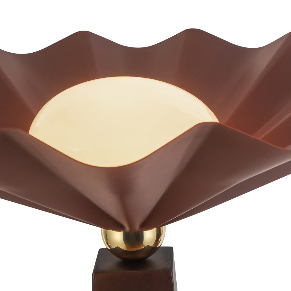 Furrow Floor Lamp in Detail.