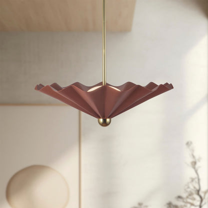 Furrow LED Pendant Light in Detail.