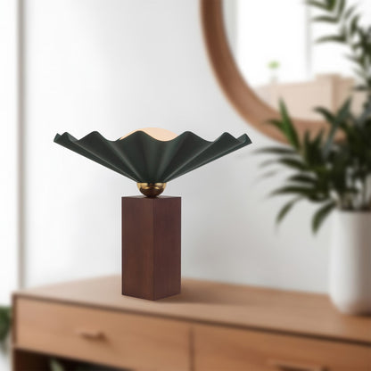 Furrow Table Lamp in Detail.
