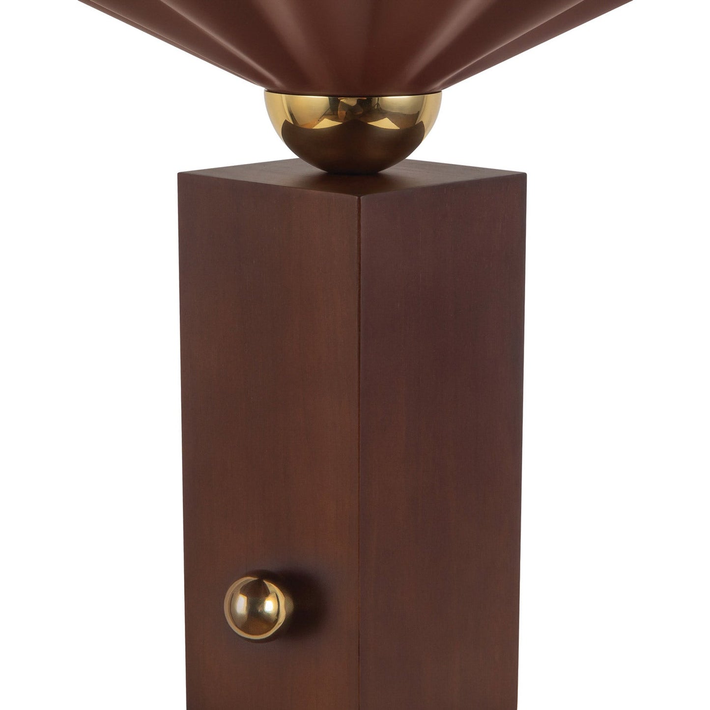 Furrow Table Lamp in Detail.