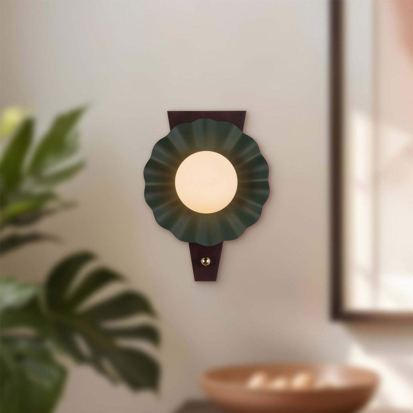 Furrow Wall Light in Detail.