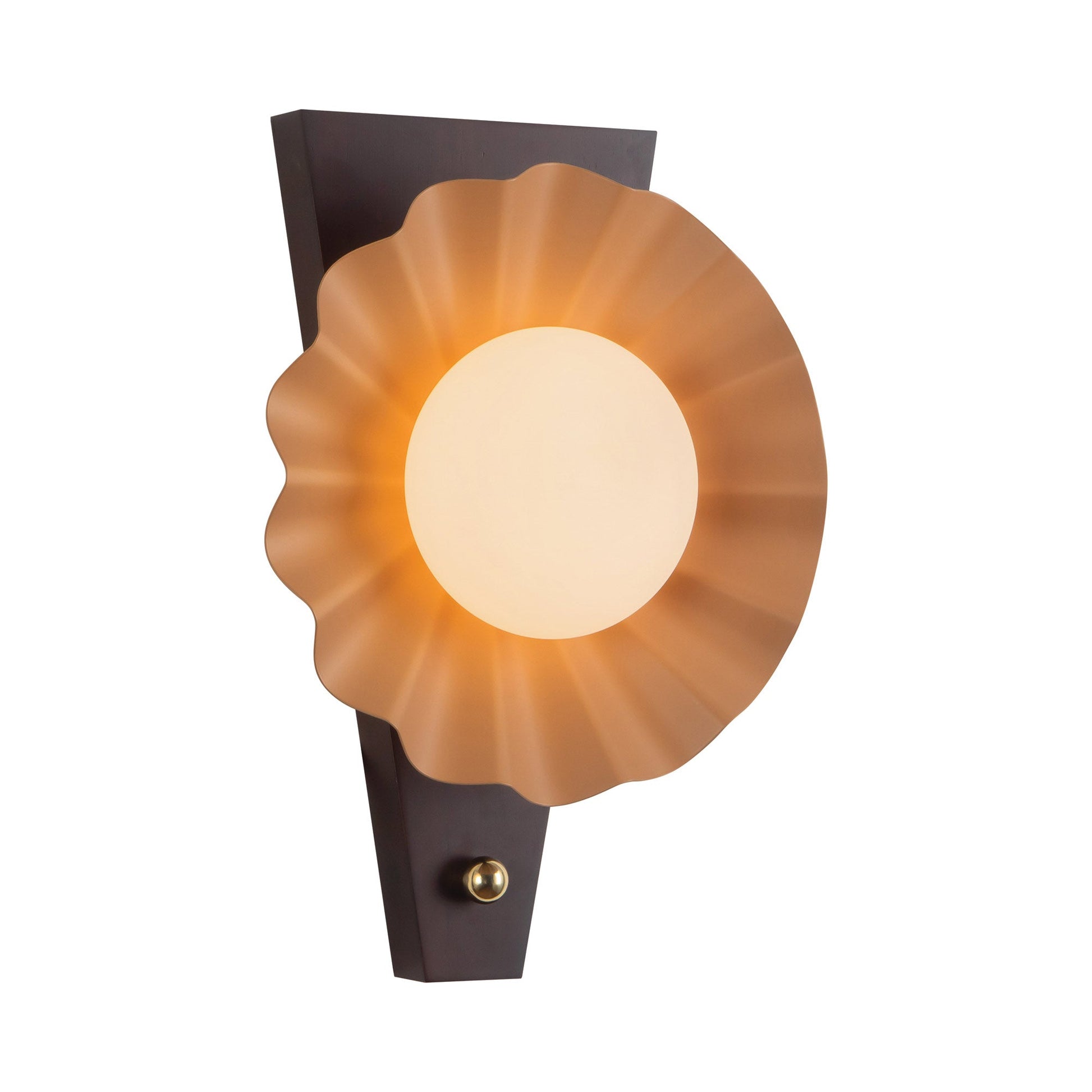 Furrow Wall Light in Detail.