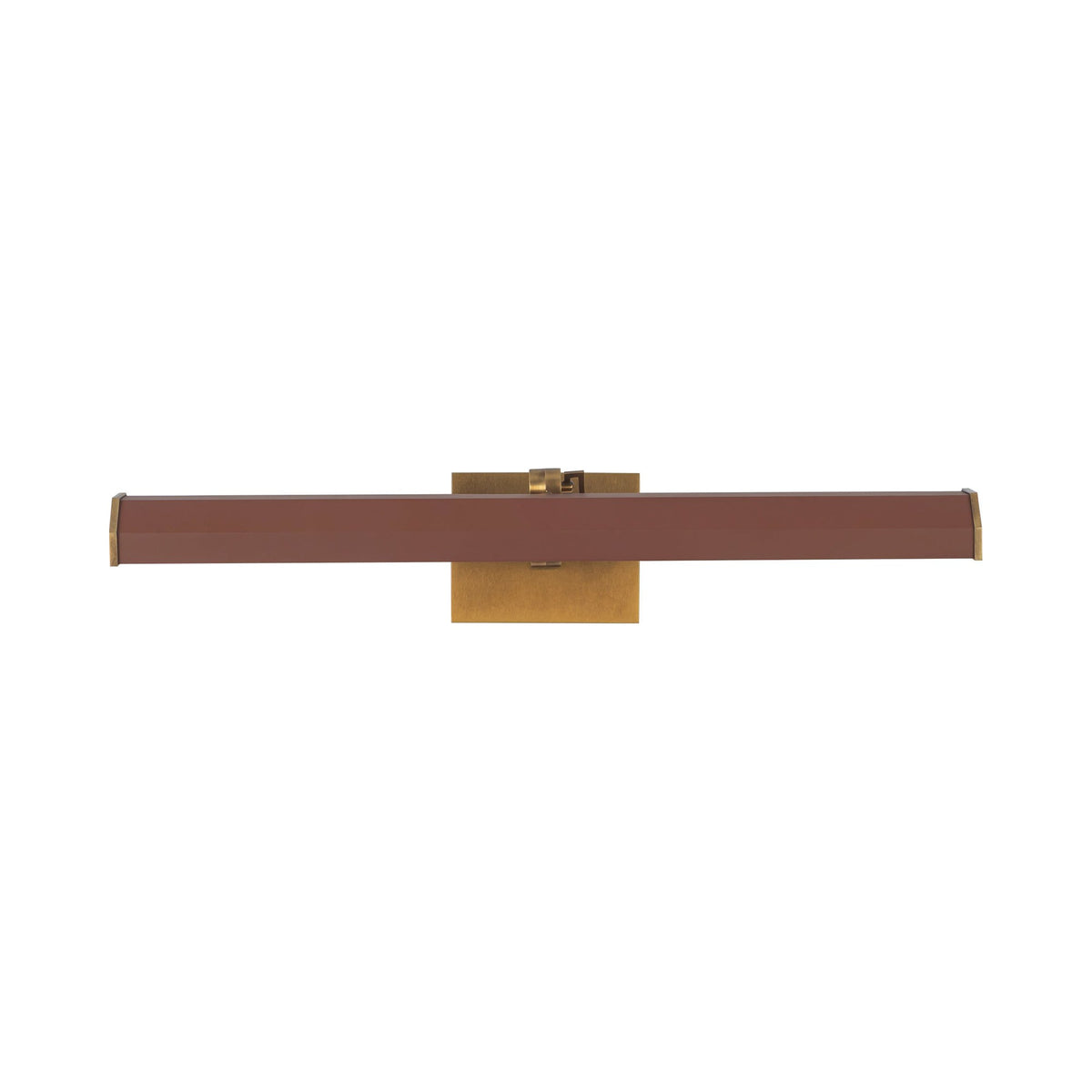 Gemma LED Picture Light in Burgundy.