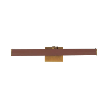 Gemma LED Picture Light in Burgundy.