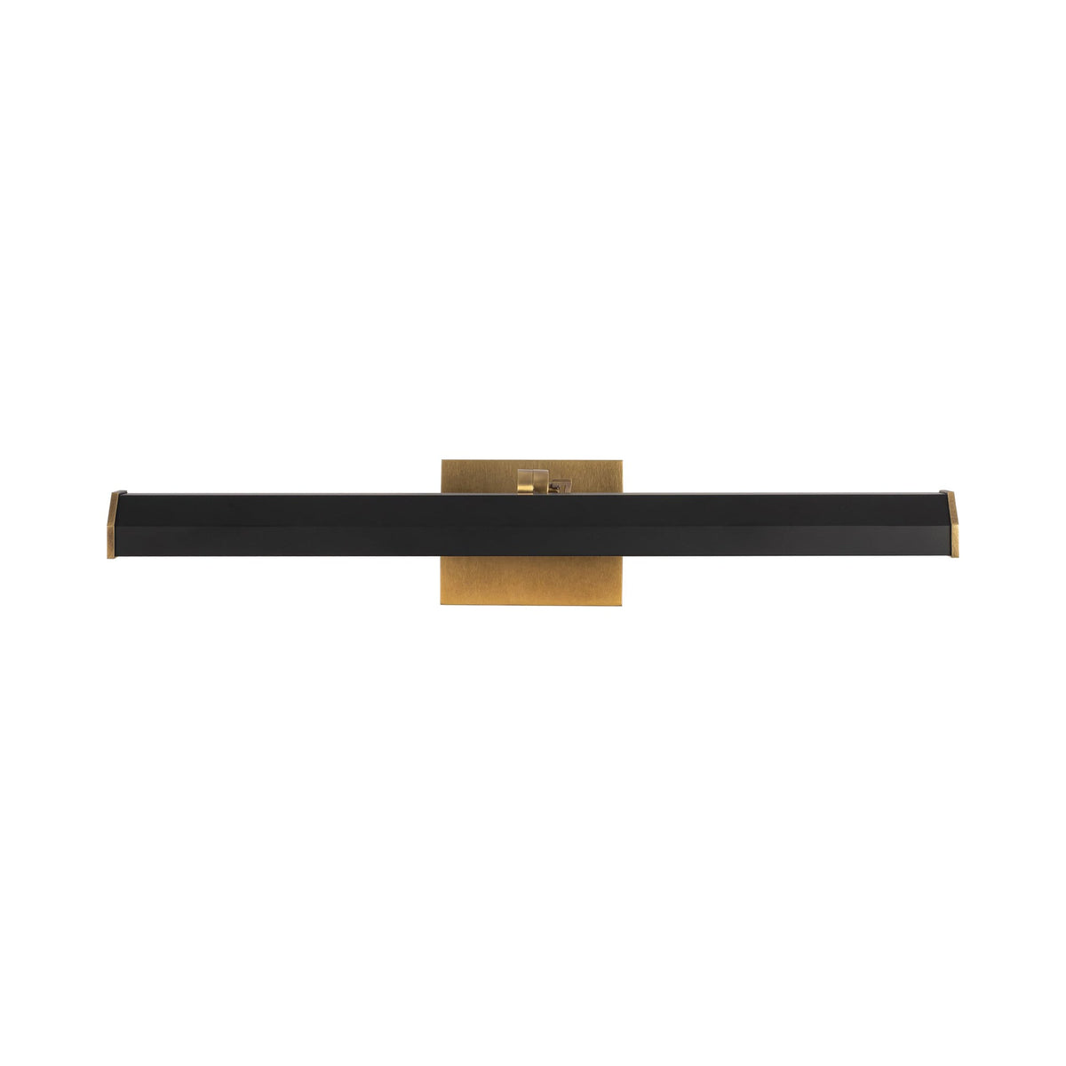 Gemma LED Picture Light in Matte Black.