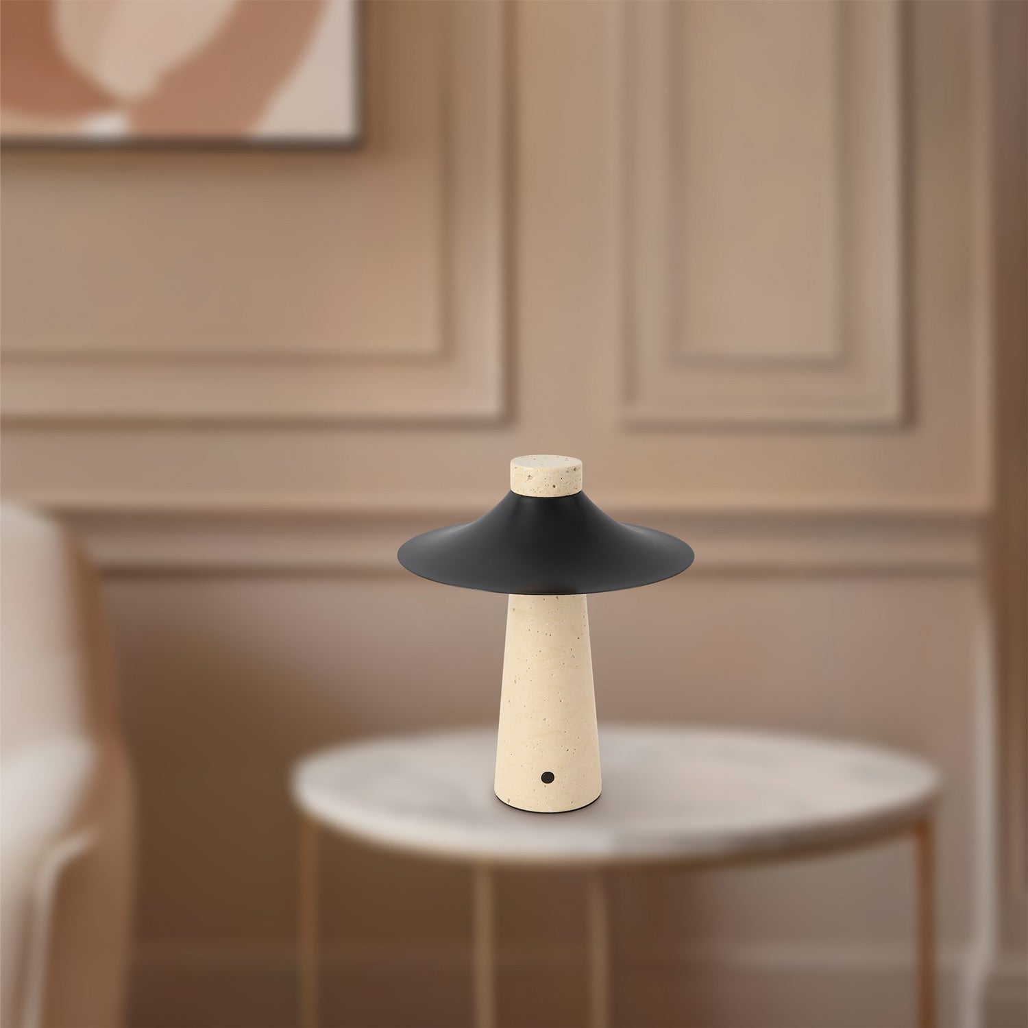 Hagen LED Rechargeable Table Lamp in Detail.