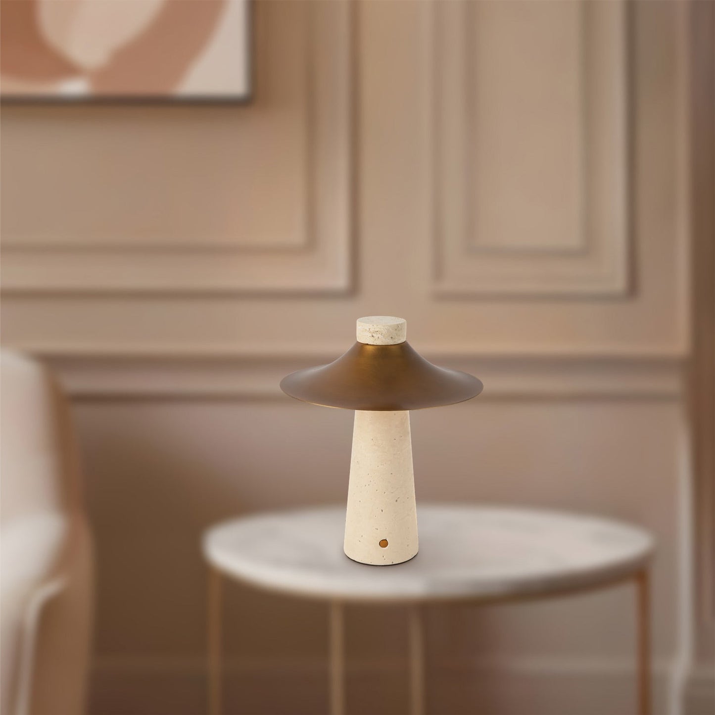 Hagen LED Rechargeable Table Lamp in Detail.