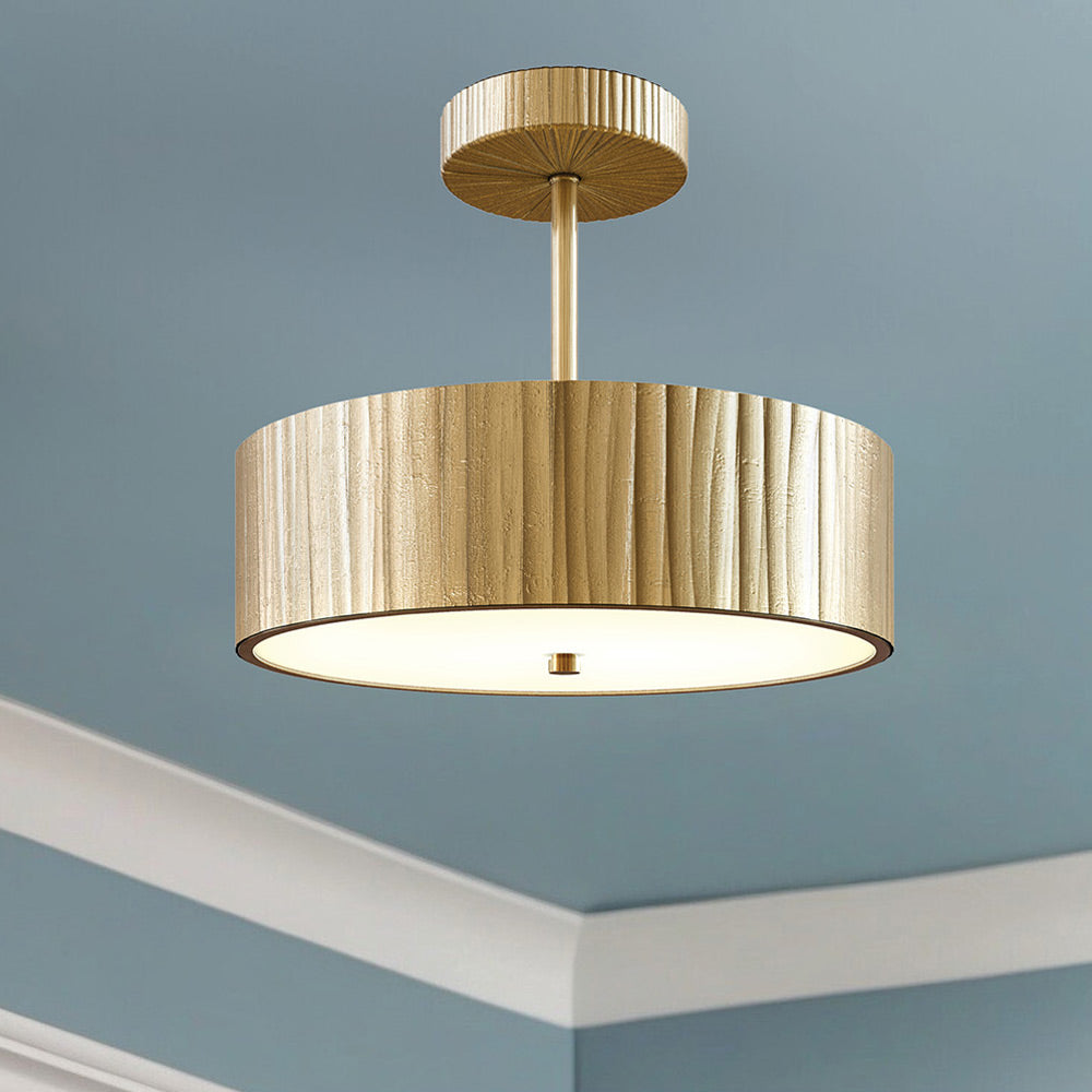 Kensington LED Semi Flush Mount Ceiling Light in Detail.