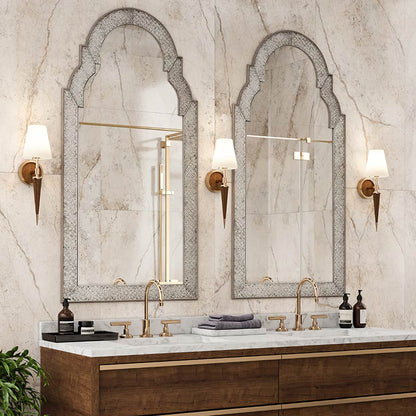 Kimpton Wall Light in bathroom.