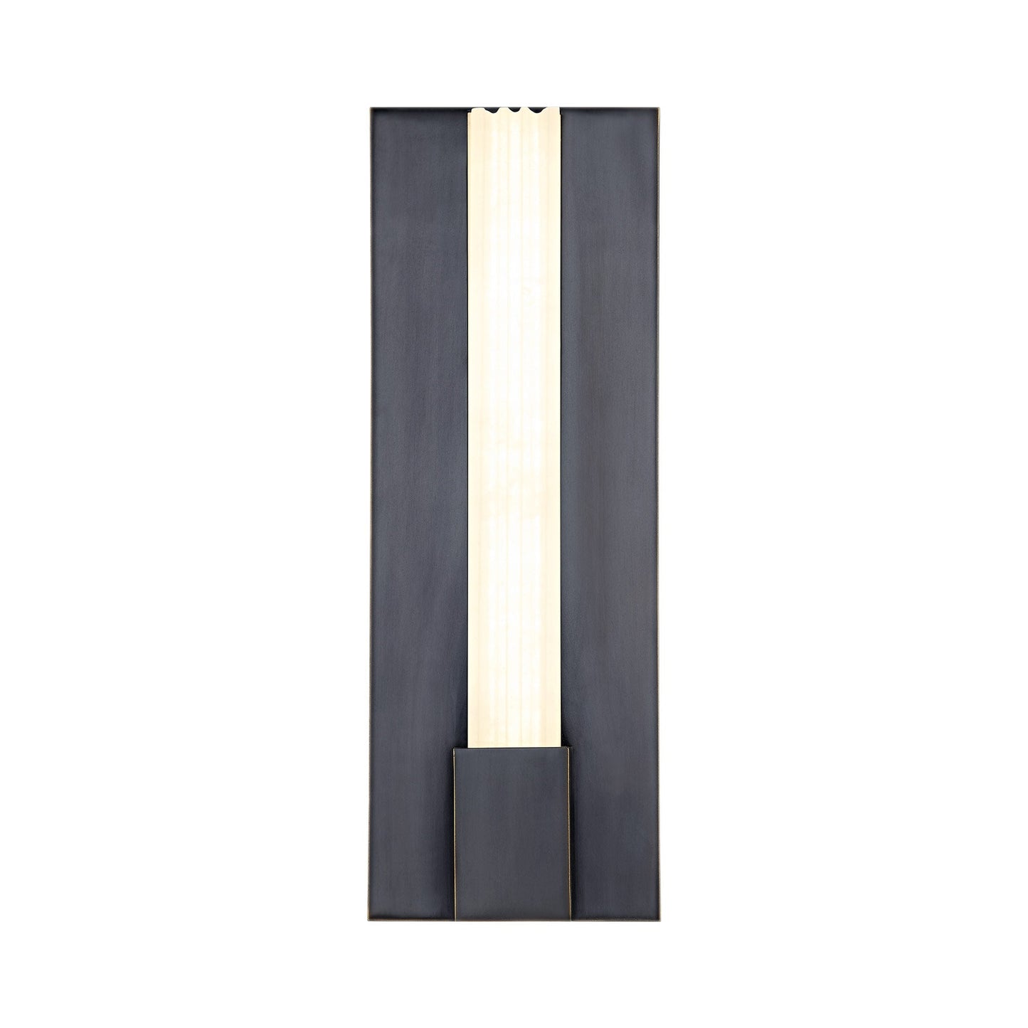 Kismet LED Vanity Wall Light in Urban Bronze (14-Inch).