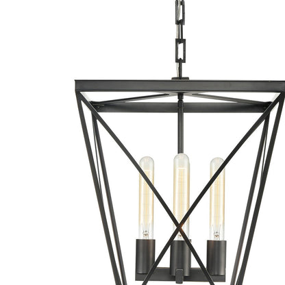 Lattice Pendant Light in Detail.