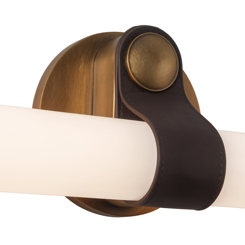 Ledger LED Bath Vanity Light in Detail.