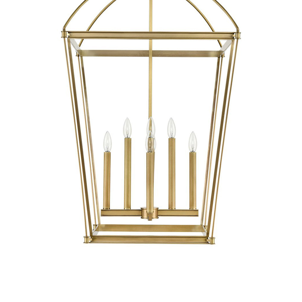 Manor Foyer Pendant Light in Detail.
