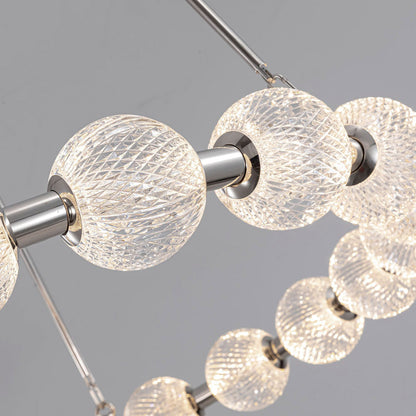 Marni LED Chandelier in Detail.