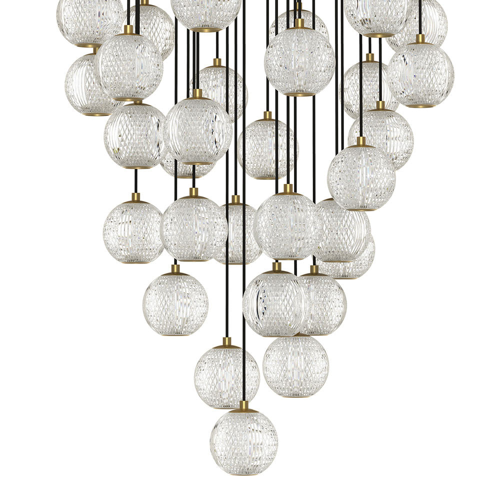 Marni LED Multi Light Pendant Light in Detail.