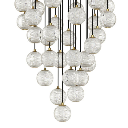 Marni LED Multi Light Pendant Light in Detail.