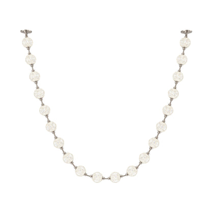 Marni LED Sphere Pendant Light in Polished Nickel/Remote Driver (20-Light).