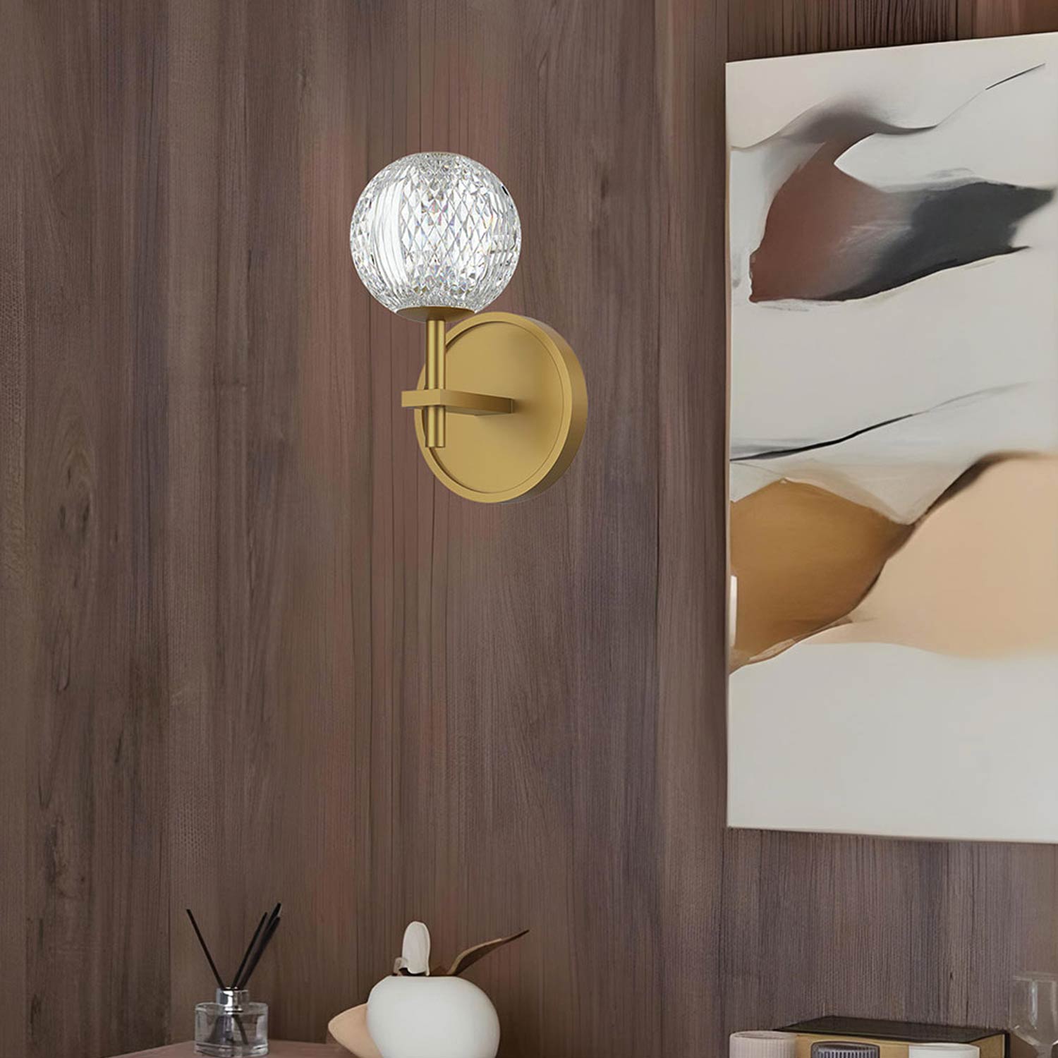 Marni LED Wall Light in Detail.