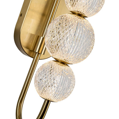 Marni LED Bath Vanity Light in Detail.